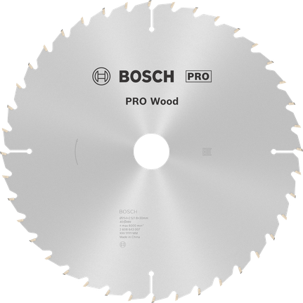 ใบเลื่อยวงเดือน PRO Wood, 254 x 2.5 x 30 มม. ใบเลื่อยวงเดือน PRO Wood, 254 x 2.5 x 30 มม.