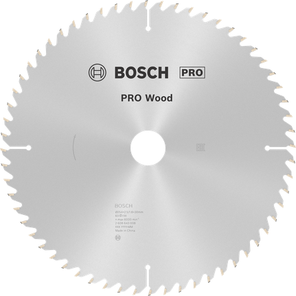 ใบเลื่อยวงเดือน PRO Wood, 254 x 2.5 x 30 มม. ใบเลื่อยวงเดือน PRO Wood, 254 x 2.5 x 30 มม.