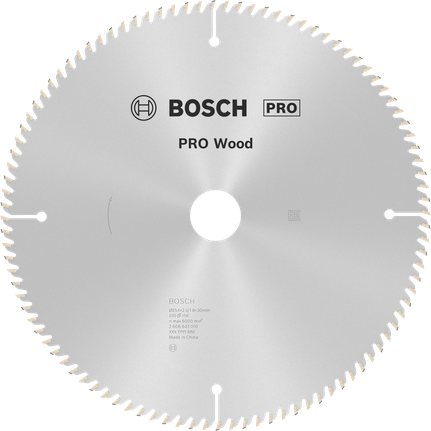 ใบเลื่อยวงเดือน PRO Wood, 254 x 2.5 x 30 มม. ใบเลื่อยวงเดือน PRO Wood, 254 x 2.5 x 30 มม.
