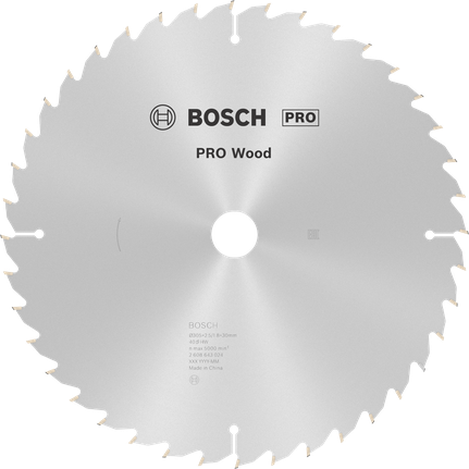 ใบเลื่อยวงเดือน PRO Wood, 305 x 2.5 x 30 มม. ใบเลื่อยวงเดือน PRO Wood, 305 x 2.5 x 30 มม.