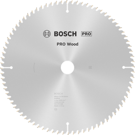 ใบเลื่อยวงเดือน PRO Wood, 305 x 2.5 x 30 มม. ใบเลื่อยวงเดือน PRO Wood, 305 x 2.5 x 30 มม.
