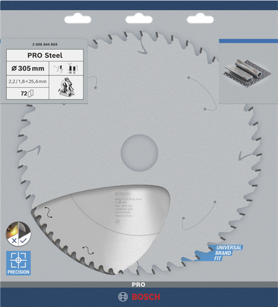 ใบเลื่อยวงเดือน Bosch PRO Steel 305 mm 72T.