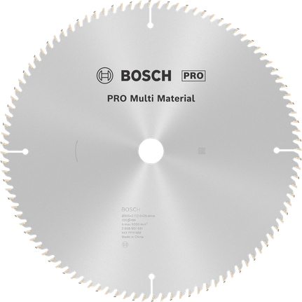 ใบเลื่อยวงเดือน PRO Multi Material, 305 x 2.7 x 25.4 มม., T100 ใบเลื่อยวงเดือน PRO Multi Material, 305 x 2.7 x 25.4 มม., T100