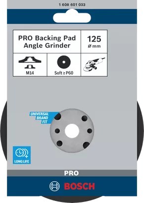 แผ่นรอง Bosch PRO 125 มม.