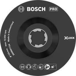 แผ่นรอง Bosch PRO 125 มม. SCM สำหรับเครื่องเจียร X-LOCK.