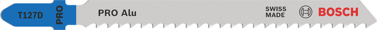 ใบเลื่อยจิ๊กซอว์ Bosch PRO Alu T127D สำหรับตัดอลูมิเนียม.