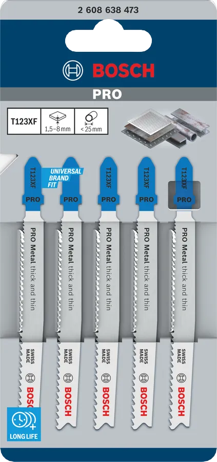PRO Metal thick and thin T123XF