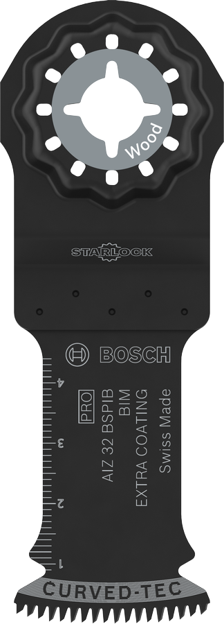 ใบมีดอเนกประสงค์ Bosch PRO AIZ 32 BSPIB สำหรับการตัดไม้.