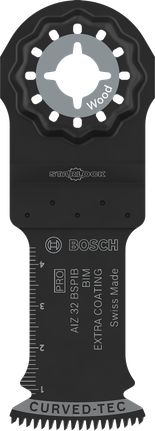 ใบมีดอเนกประสงค์ Bosch PRO AIZ 32 BSPIB สำหรับการตัดไม้.