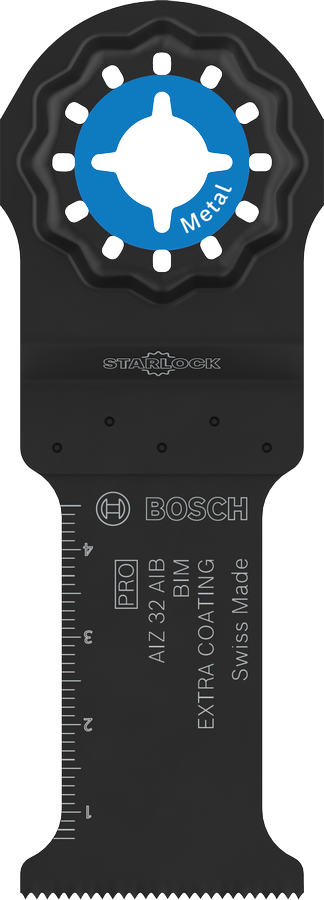 ใบมีดอเนกประสงค์ Bosch PRO AIZ 32 AIB สำหรับตัดโลหะ.