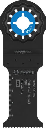 ใบมีดอเนกประสงค์ Bosch PRO AIZ 32 AIB สำหรับตัดโลหะ.