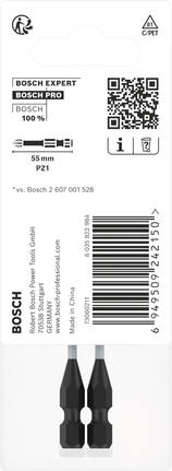 ดอกสว่านกระแทก Bosch PZ1 55 มม. แพ็ค 2 ดอก.