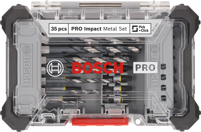 Bosch PRO Impact Metal Set 35 ชิ้น.