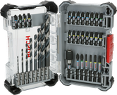 ชุด Bosch PRO Impact Metal พร้อมดอกสว่านและไขควงคละแบบ.