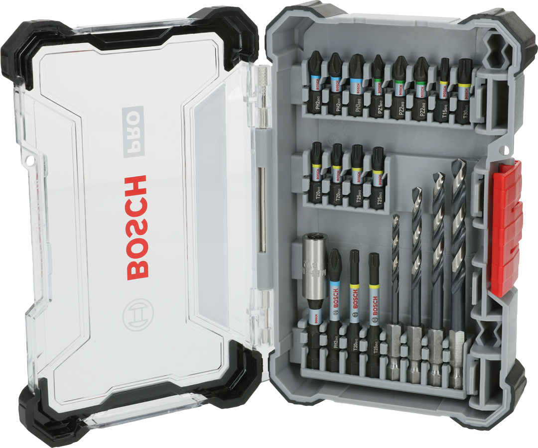 Bosch PRO Impact Metal ชุดเจาะและไขว่ 20 ชิ้น
