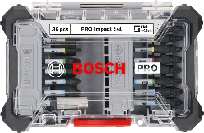 ชุดไขควงกระแทก Bosch PRO Impact 36 ชิ้น.