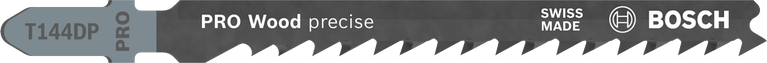 ใบเลื่อยจิ๊กซอว์ Bosch PRO Wood precise T144DP ขนาด 100มม.