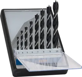 ชุดดอกสว่านเจาะไม้ Bosch PRO Wood Brad Point จำนวน 8 ชิ้น.