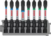 ชุดดอกไขควงกระแทก Bosch PRO 8 ชิ้น คละขนาด 55 มม.