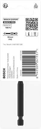 ดอกไขควงกระแทก PRO Phillips, PH2, 90 มม. ดอกสว่าน Bosch PRO Phillips PH2 90 มม.