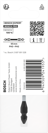 ดอกสว่าน Bosch PRO ปลายคู่ PH2 65 มม.