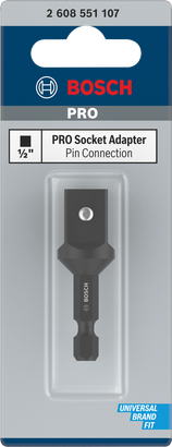 Object #200469998: 2608551107_bo_pro_p_f_1 อะแดปเตอร์ซ็อกเก็ต Bosch PRO การเชื่อมต่อพิน 1/2″