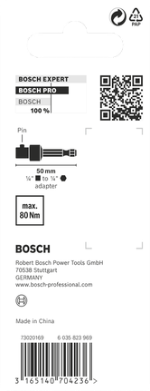 อะแดปเตอร์ซ็อกเก็ต Bosch PRO 1/4″ 50 มม.