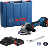 ชุดเครื่องเจียรไร้สาย Bosch GWS 18V-8 พร้อมกล่องใส่.