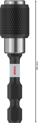 ด้ามจับดอกสว่านกระแทกเปลี่ยนเร็ว Bosch PRO ขนาด 60 มม.