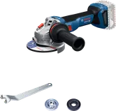 เครื่องเจียรไฟฟ้า Bosch GWS 18V-11 พร้อมด้ามจับด้านข้าง.