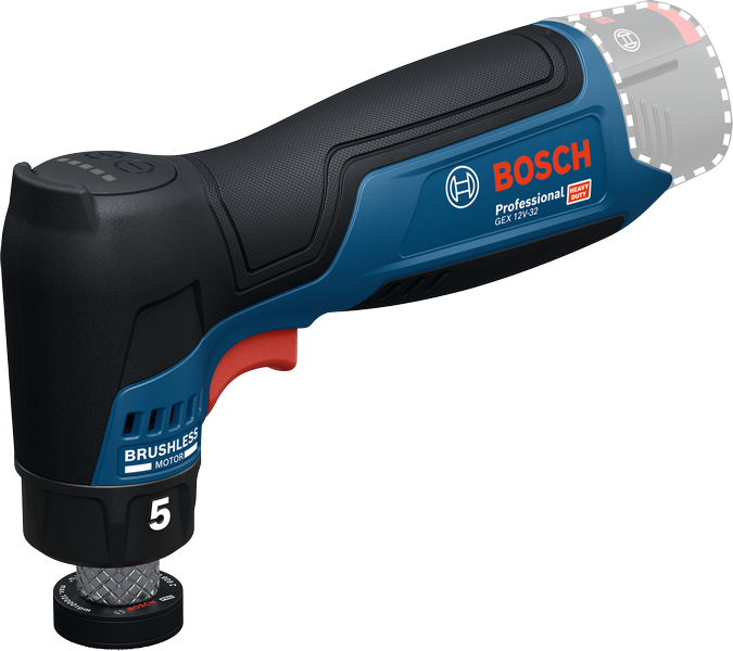 เครื่องขัดแบบสุ่มวงโคจรไร้สาย Bosch GEX 12V-32.