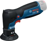 เครื่องขัดแบบสุ่มวงโคจร Bosch GEX 12V-77 พร้อมมอเตอร์ไร้แปรงถ่าน.