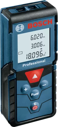 GLM 40-12 เครื่องวัดระยะเลเซอร์ Bosch GLM 30 จอแสดงระยะแบบดิจิตอล