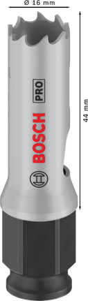 ดอกเจาะคว้าน PRO Multi Material PC Plus, 16 มม. Bosch PRO Multi Material PC Plus ดอกเจาะรู 16 มม.