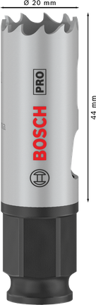 ดอกเจาะคว้าน PRO Multi Material PC Plus, 20 มม. Bosch PRO Multi Material PC Plus ดอกเจาะรู 20 มม.