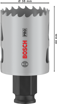 ดอกเจาะคว้าน PRO Multi Material PC Plus, 38 มม. Bosch PRO Multi Material PC Plus ดอกเจาะรู 38 มม.