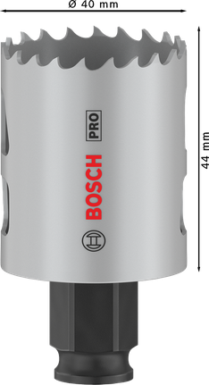 ดอกเจาะคว้าน PRO Multi Material PC Plus, 40 มม. Bosch PRO Multi Material PC Plus ดอกเจาะหลุม 40 มม.