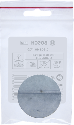 แผ่นรองหลัง Bosch PRO X-Lock 3/8″.