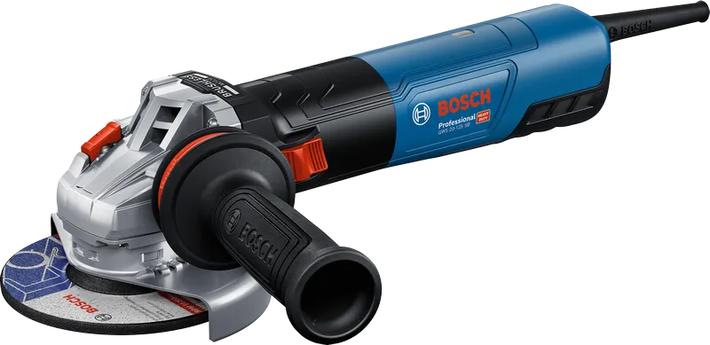 เครื่องเจียรไฟฟ้า Bosch GWS 20-125 SB พร้อมด้ามจับด้านข้าง.