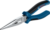 คีมปากแหลม Bosch ด้ามจับสีน้ำเงินตามหลักสรีรศาสตร์