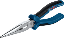 คีมปากยาว Bosch ด้ามจับสีน้ำเงินตามหลักสรีรศาสตร์