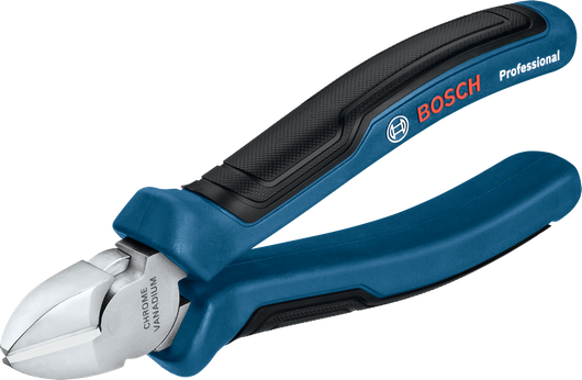 เครื่องตัดข้าง Bosch ขนาด 160 มม. พร้อมด้ามจับตามหลักสรีรศาสตร์.