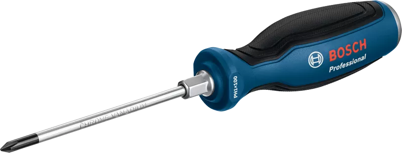 ไขควง Bosch PH1X100 พร้อมด้ามจับที่ถูกหลักสรีรศาสตร์
