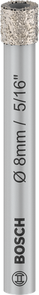 ดอกสว่านเจาะแห้ง Bosch PRO Ceramic 8 x 66 มม.