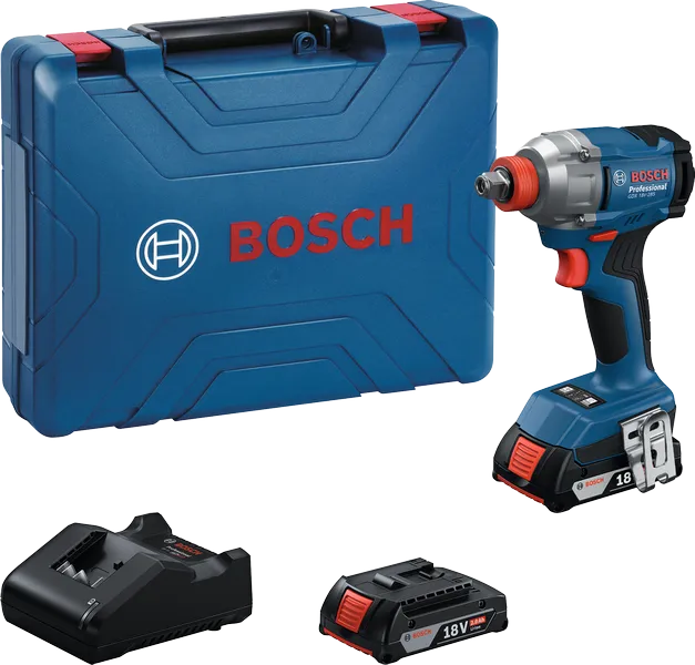 GDX 18V-285 ชุดไขควงกระแทก Bosch GDX 18V-285 พร้อมกล่องใส่.