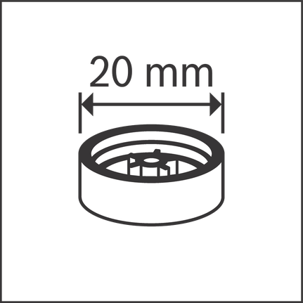 แหวนรองขนาด 20 มม.