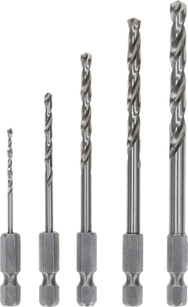 ชุดดอกสว่าน Bosch PRO Metal HSS-G Hex Twist 5 ขนาด.