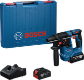 สว่านโรตารี่ Bosch GBH 18V-18 พร้อมแบตเตอรี่ เครื่องชาร์จ เคส.