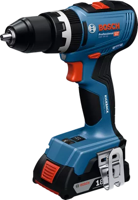 GSB 18V-65 สว่านกระแทกไร้สาย Bosch GSB 18V-65 พร้อมระบบควบคุมการกระแทกกลับ
