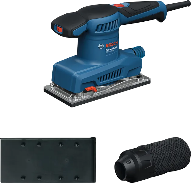 Bosch GSS 20-18 เครื่องขัดกระดาษทรายแบบสั่นสะเทือนแบบไร้สาย.